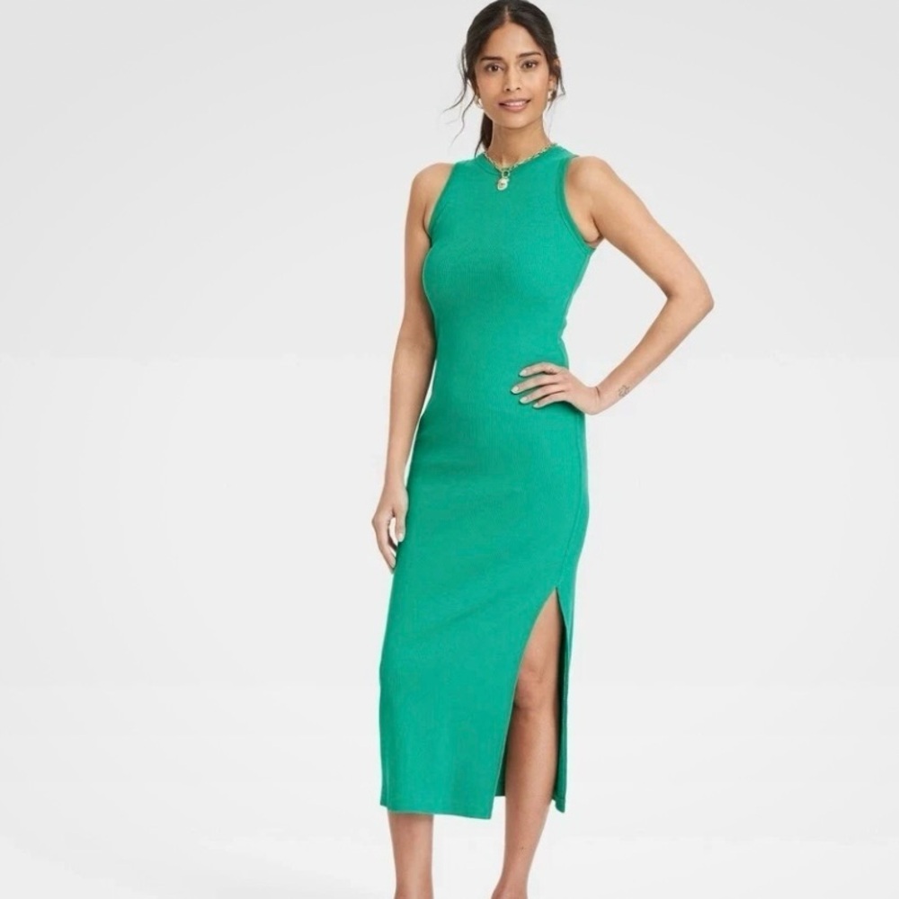 Target Universal Threads Rib Knit Bodycon Maxi Dress Size: XS
